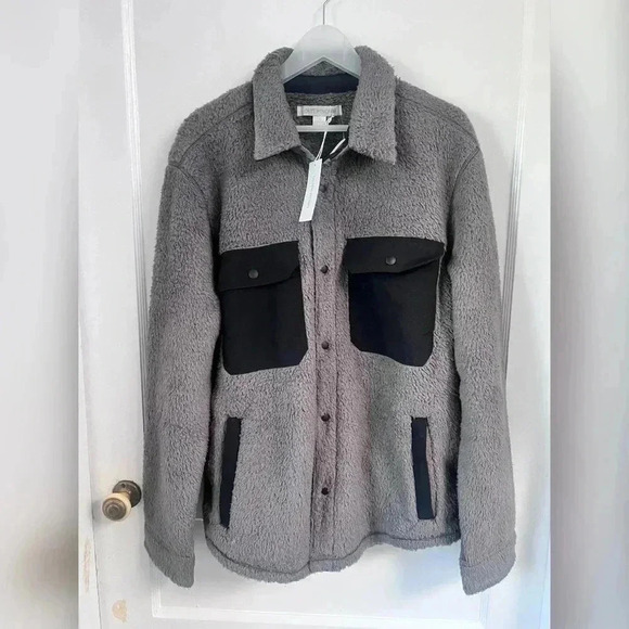 Outerknown Skyline Shirt Jacket in Galaxy New With Tag Size L - Picture 1 of 7